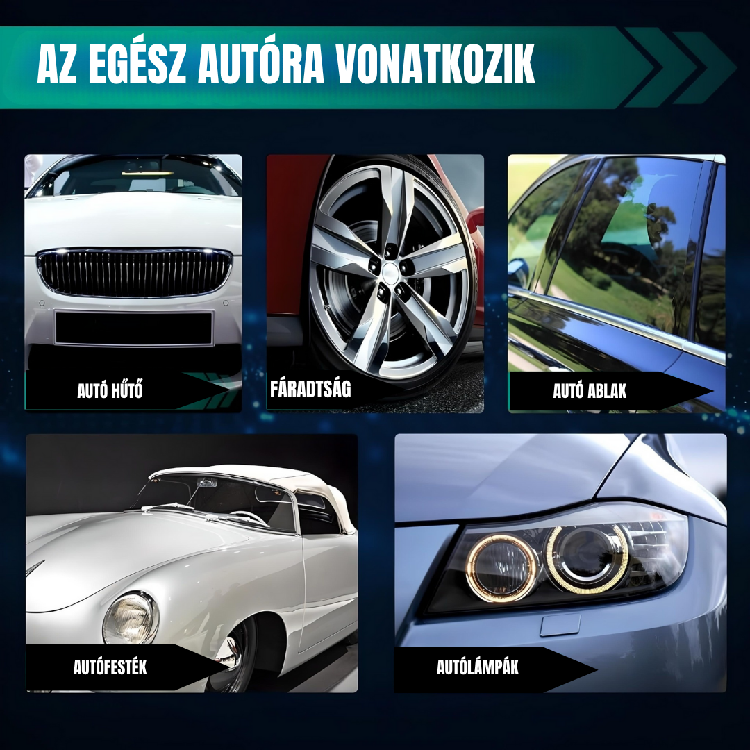 Védő és karcjavító sprayviasz