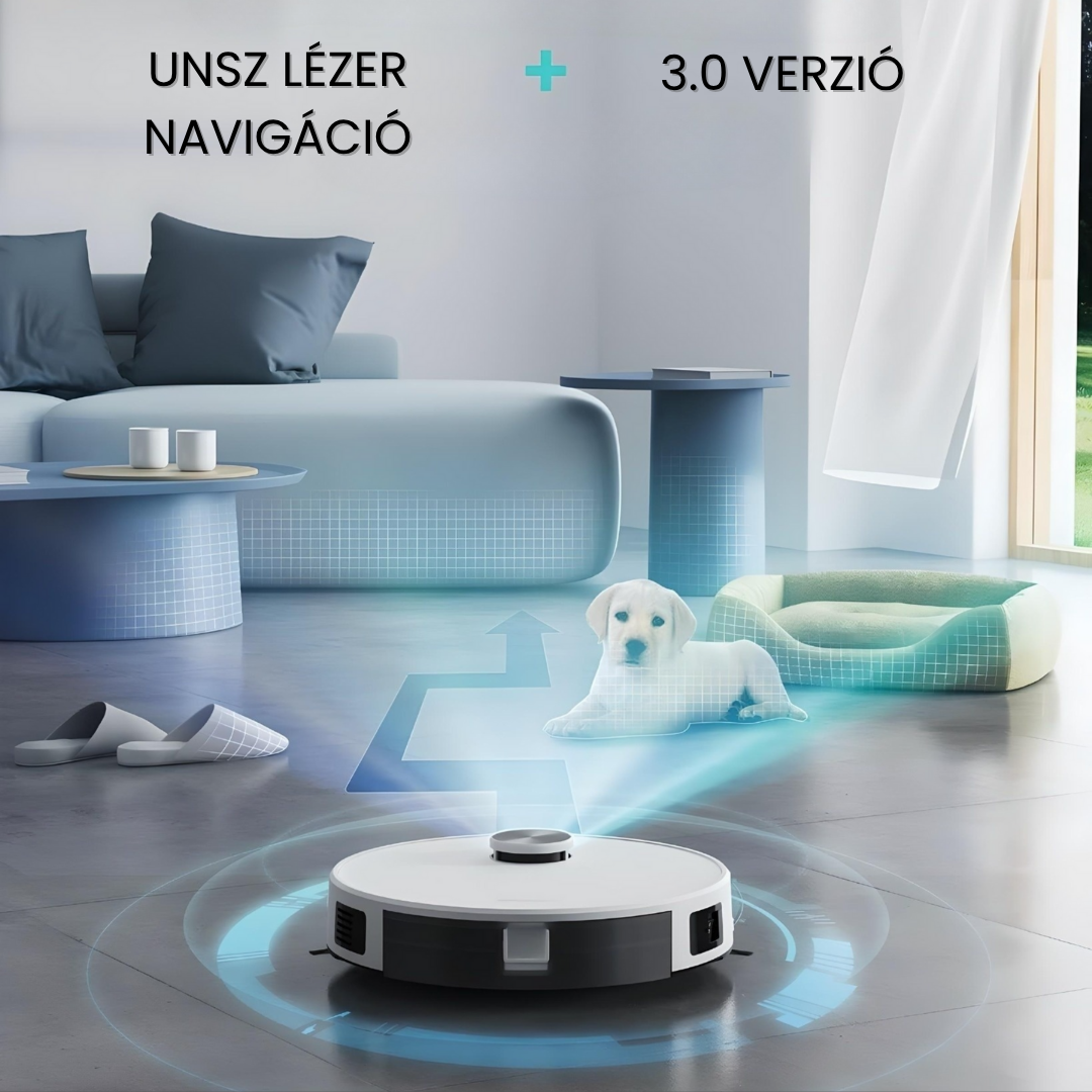 Intelligens 5 az 1-ben robotporszívó - ProClean™