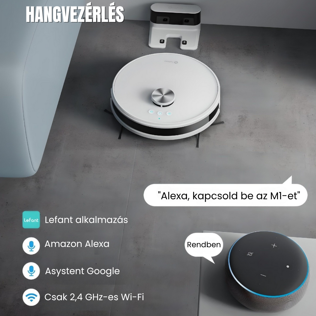 Intelligens 5 az 1-ben robotporszívó - ProClean™