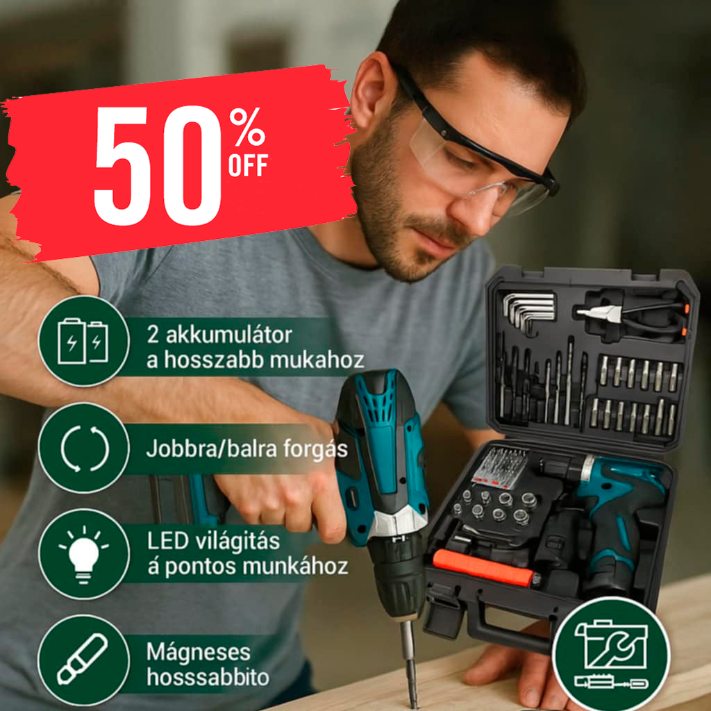Elektromos fúrógép tok